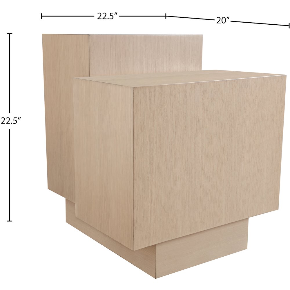 Mateo Natural End Table. Picture 7