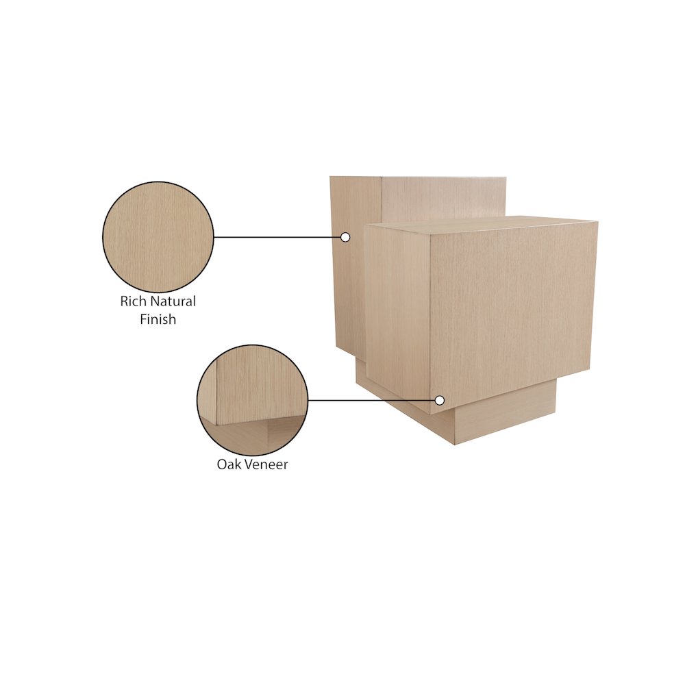 Mateo Natural End Table. Picture 8