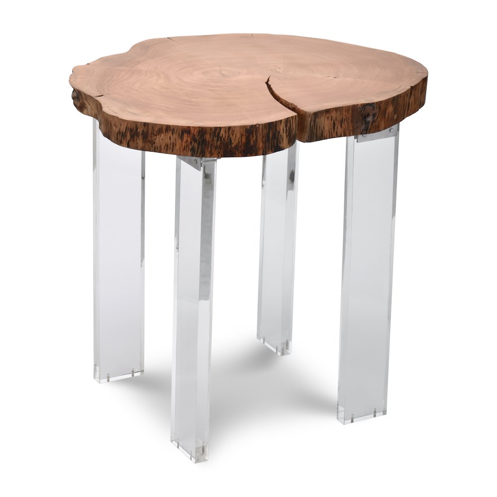 Woodland Natural Wood End Table. Picture 1