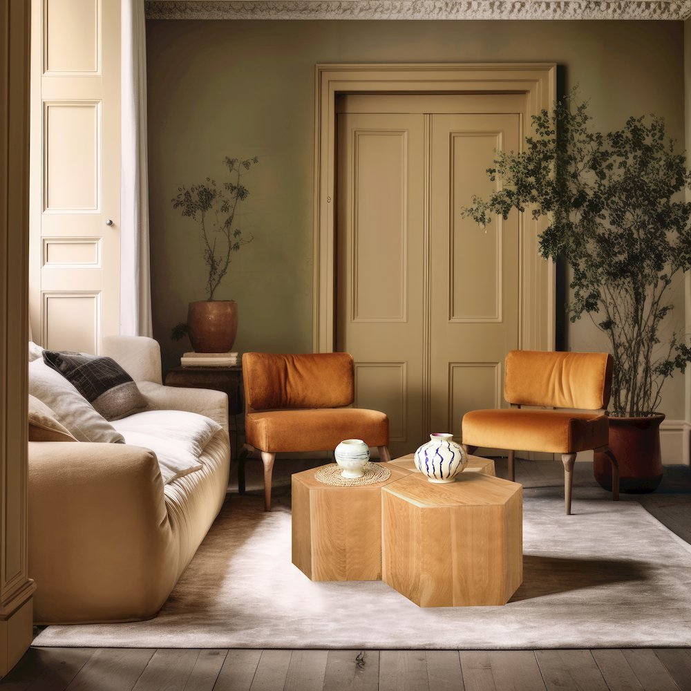 Eternal Natural Coffee Table. Picture 2