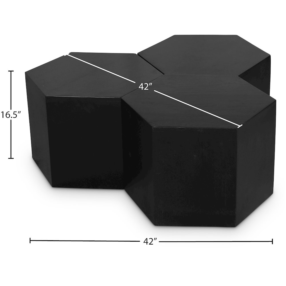 Eternal Black Coffee Table. Picture 5