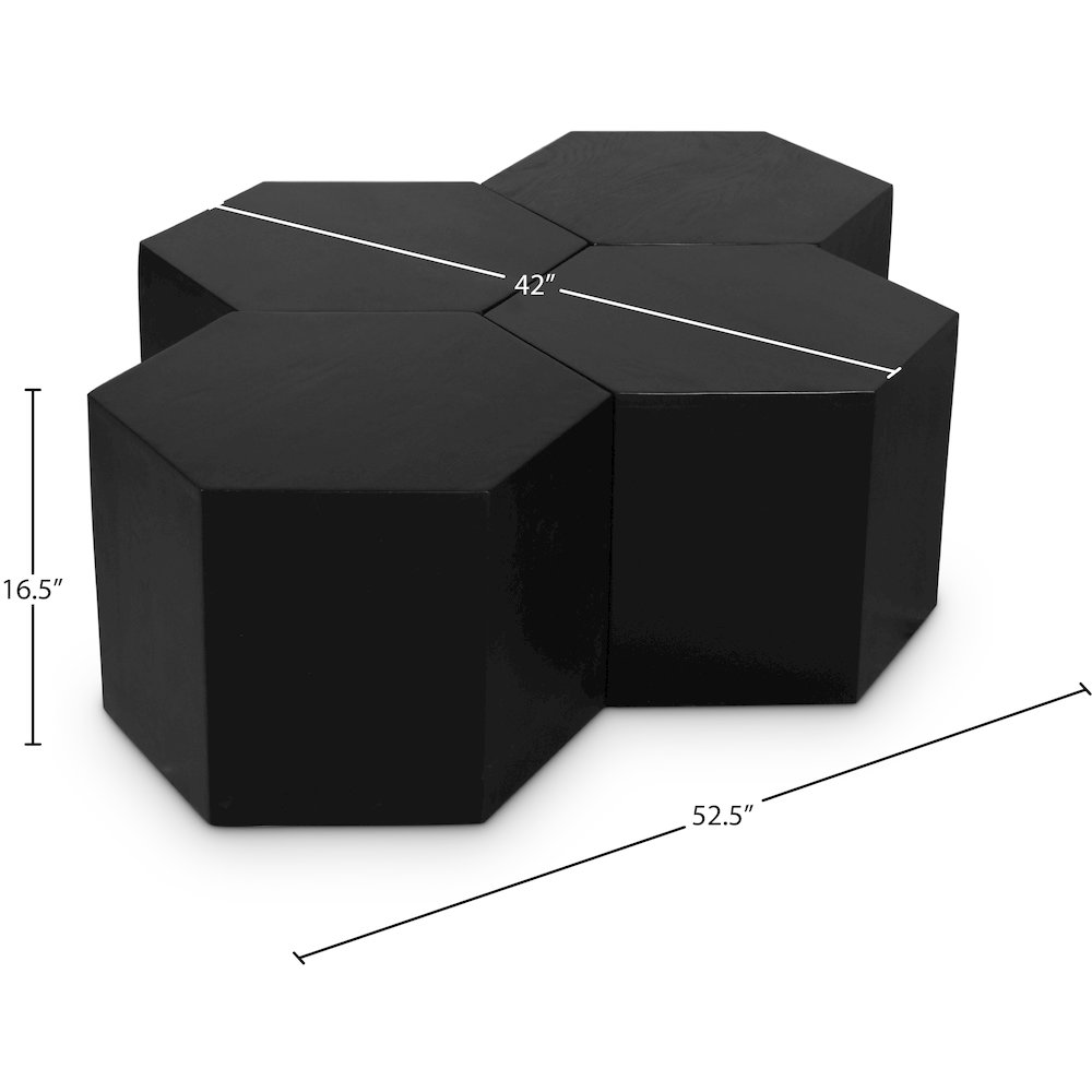 Eternal Black Coffee Table. Picture 7