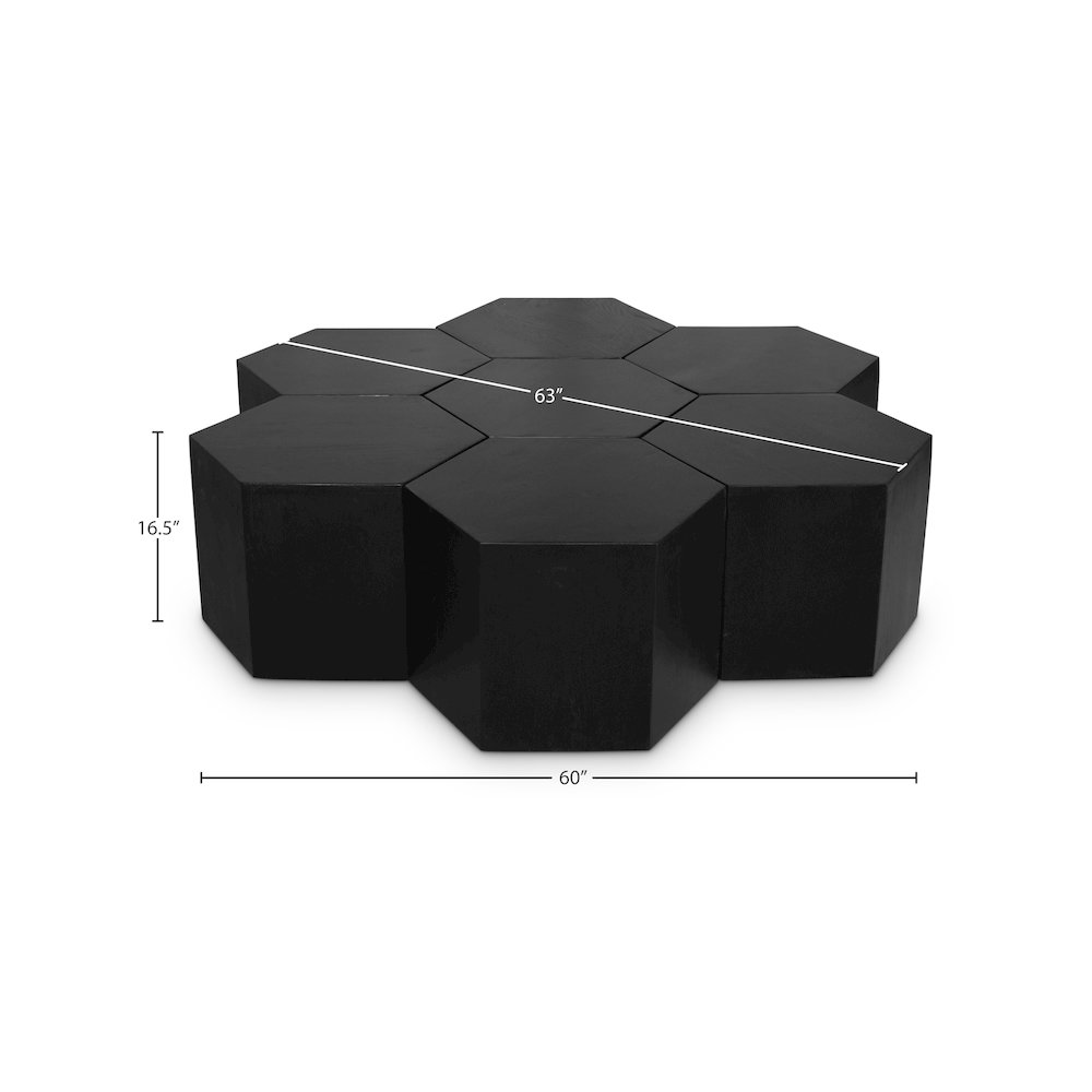 Eternal Black Coffee Table. Picture 7