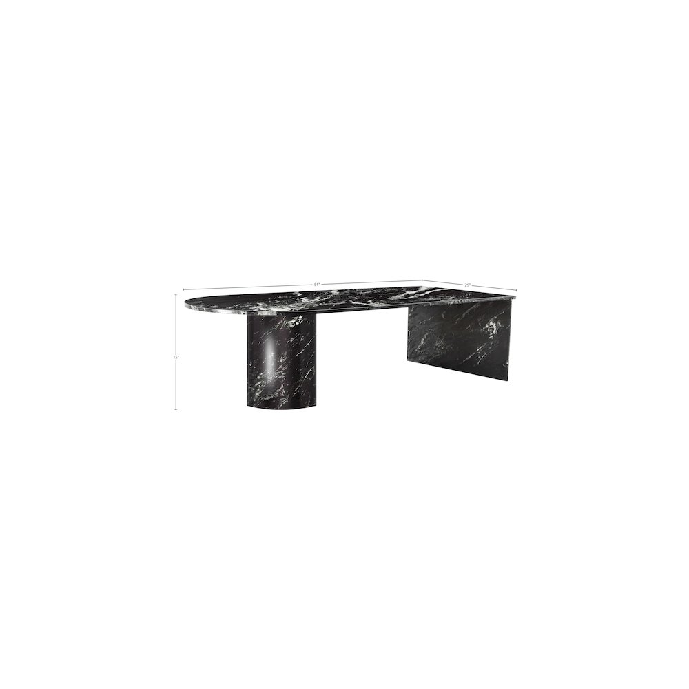 Salerno Black Coffee Table. Picture 10