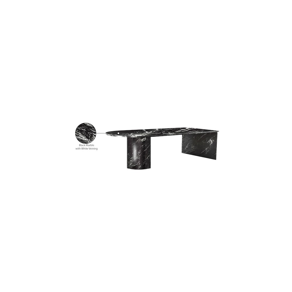 Salerno Black Coffee Table. Picture 11