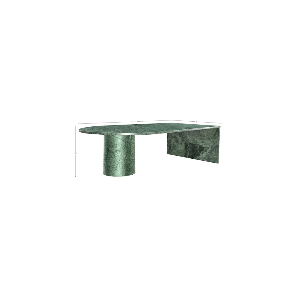 Salerno Green Coffee Table. Picture 9