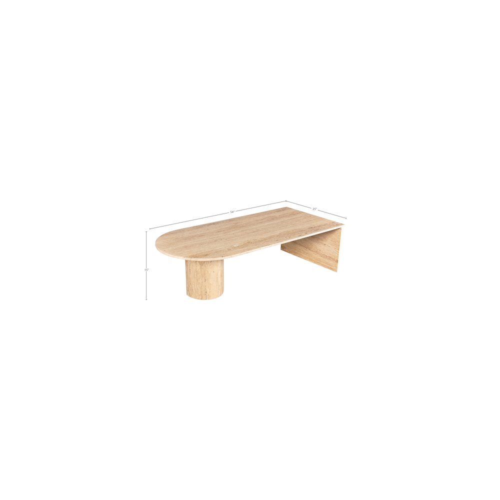 Salerno Beige Coffee Table. Picture 10