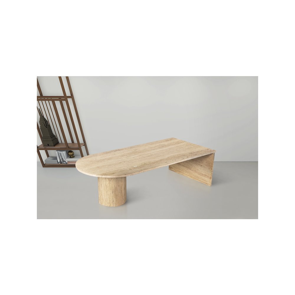 Salerno Beige Coffee Table. Picture 2