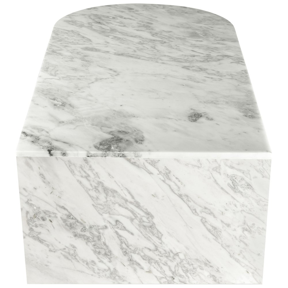 Salerno White Coffee Table. Picture 4