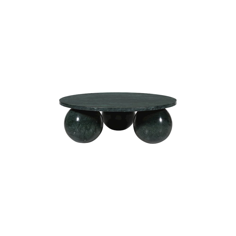 Spherical Green Forest Coffee Table. Picture 3