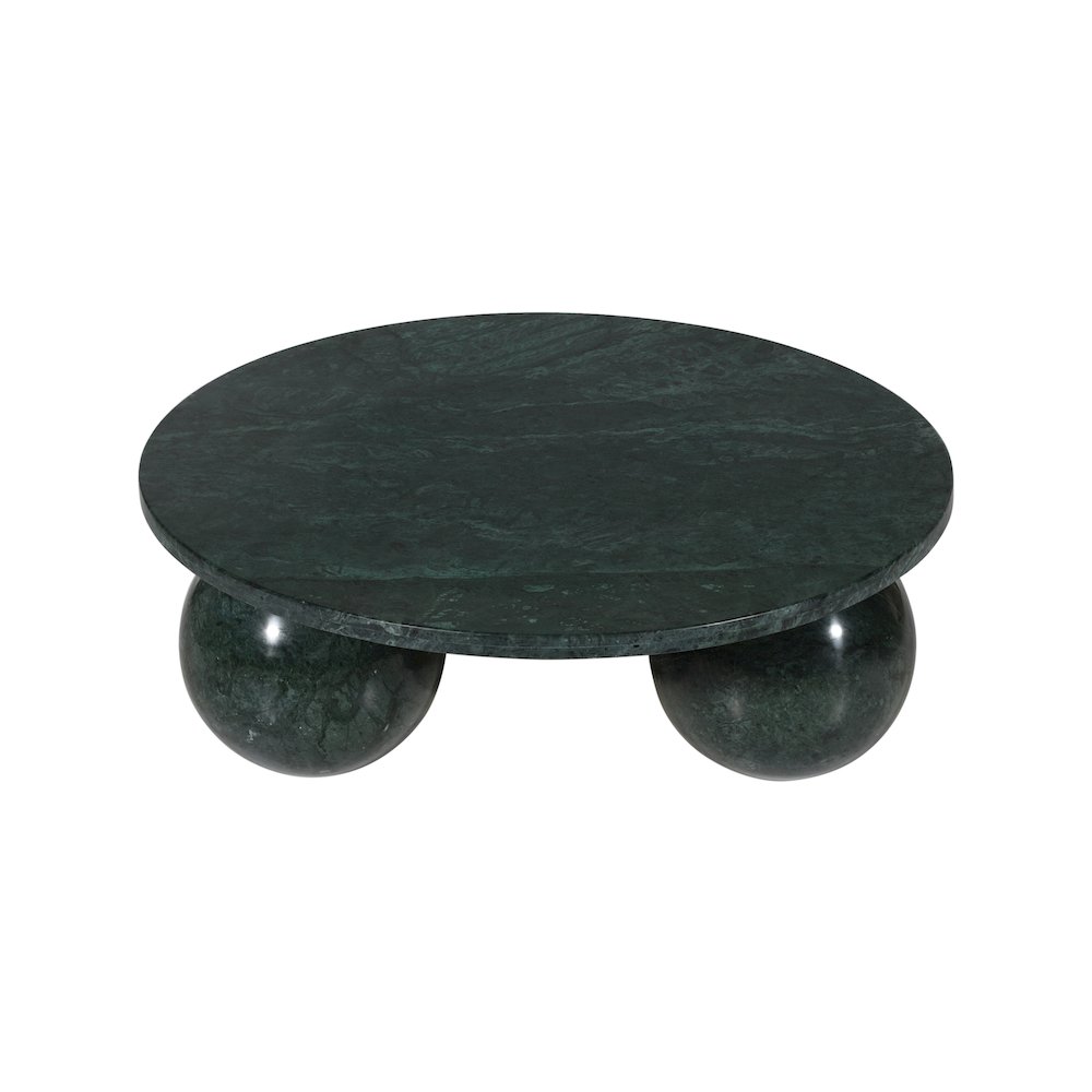 Spherical Green Forest Coffee Table. Picture 4