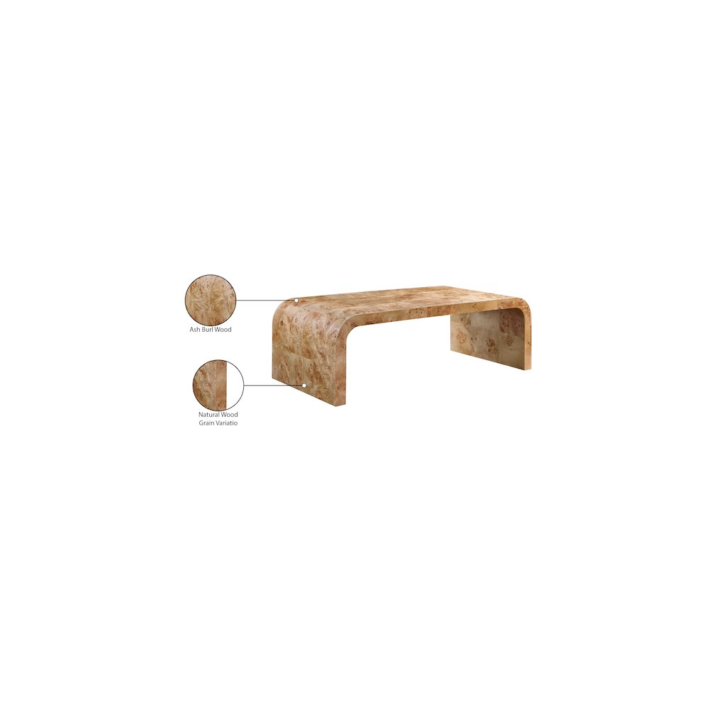 Cresthill Natural Ash Coffee Table. Picture 10