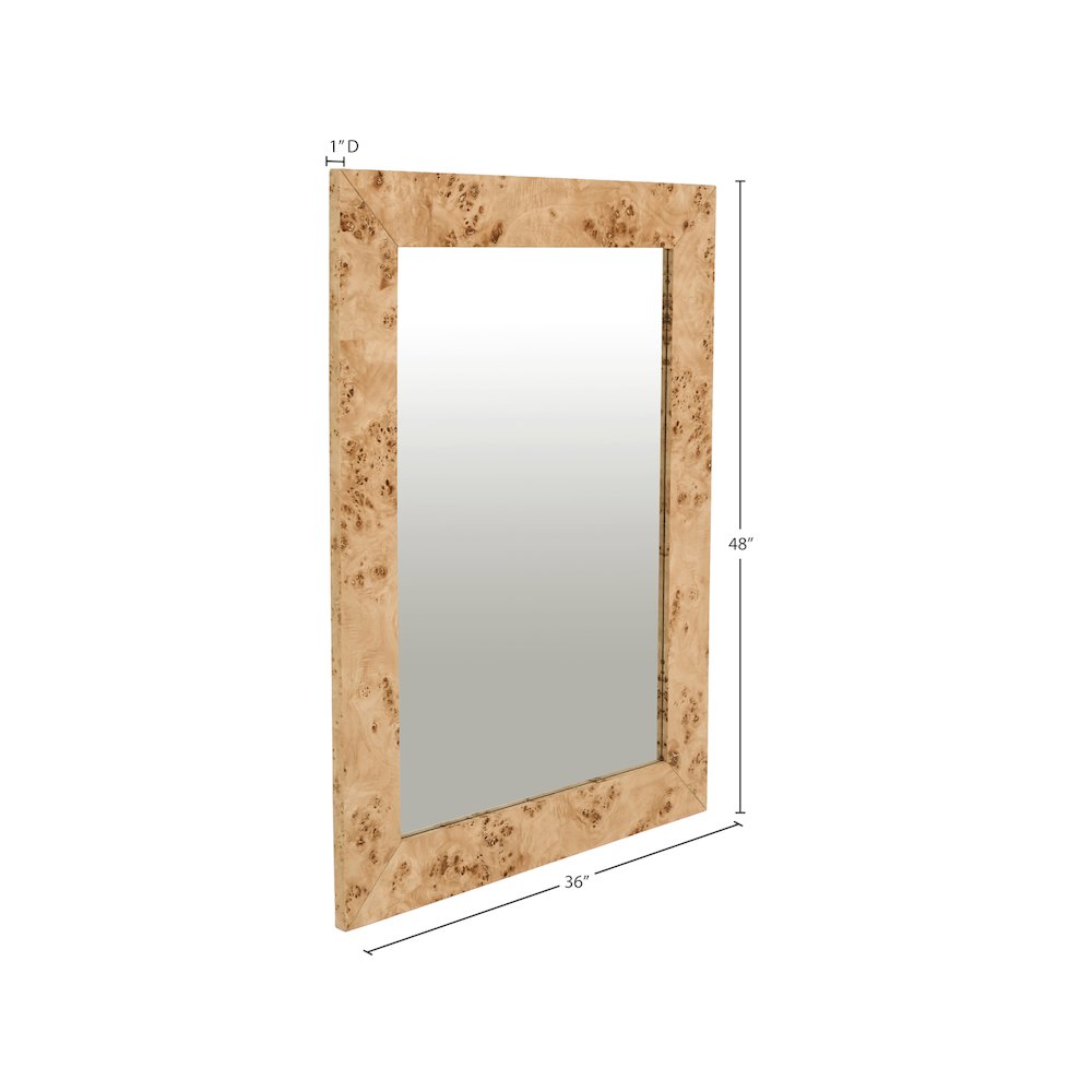 Cresthill Natural Ash Mirror. Picture 6