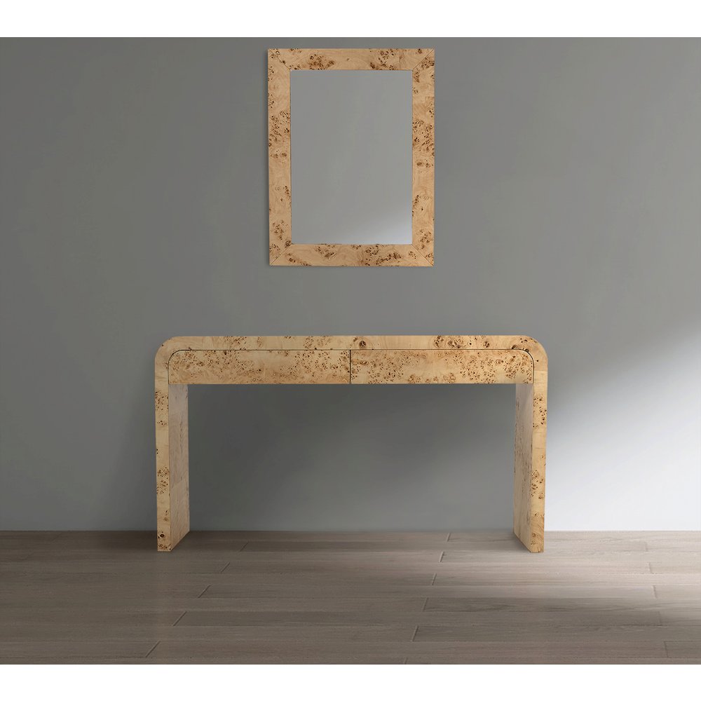 Cresthill Natural Ash Mirror. Picture 2