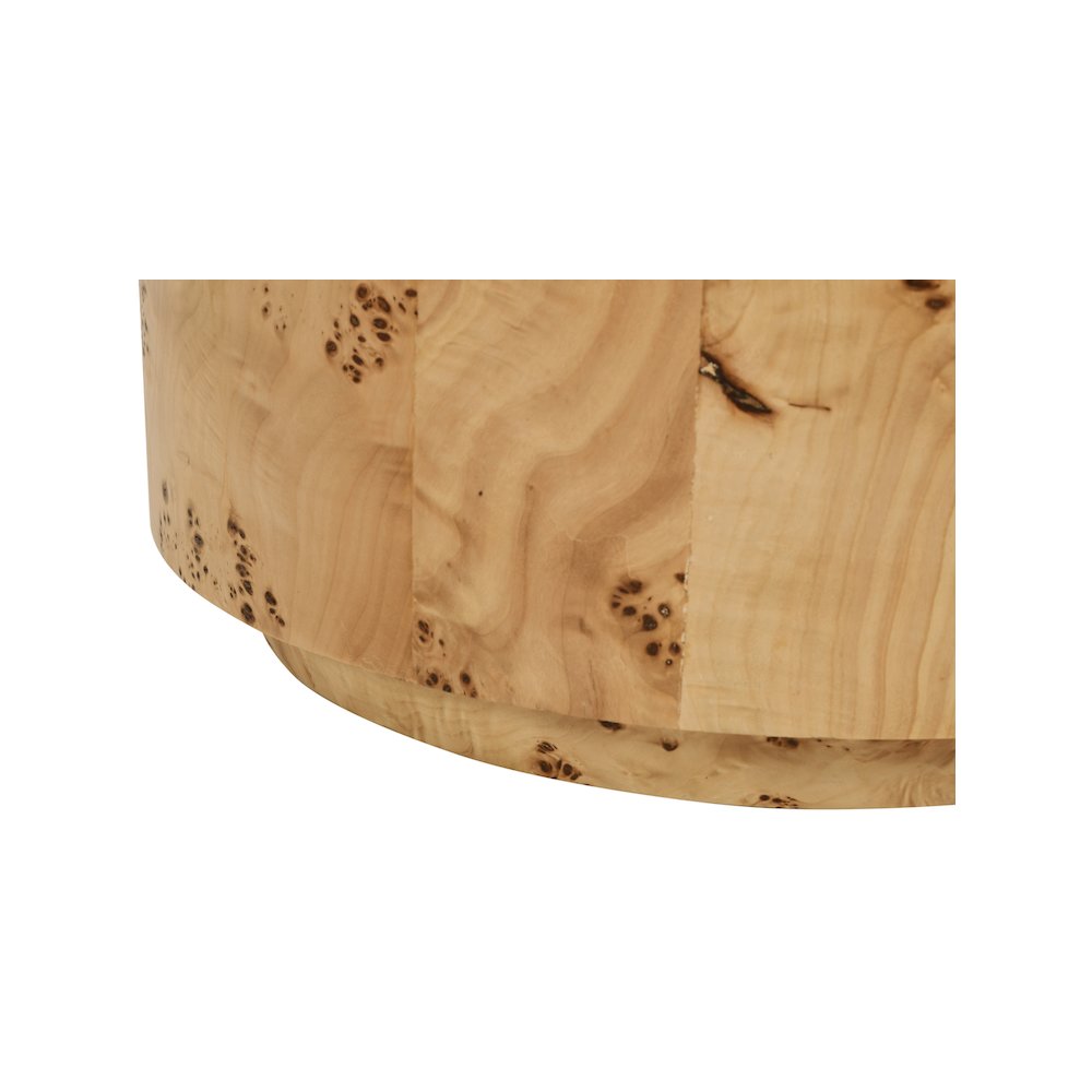 Burl Natural Ash End Table. Picture 6