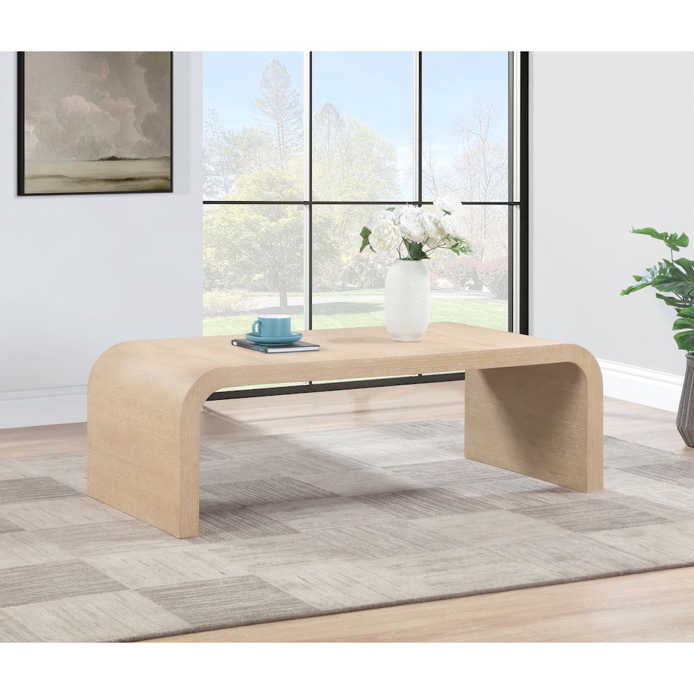 Cresthill White Oak Coffee Table. Picture 2