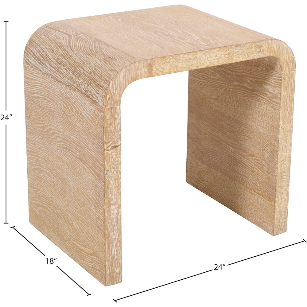 Cresthill White Oak End Table. Picture 9
