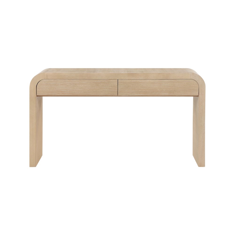Cresthill White Oak Console Table. Picture 4