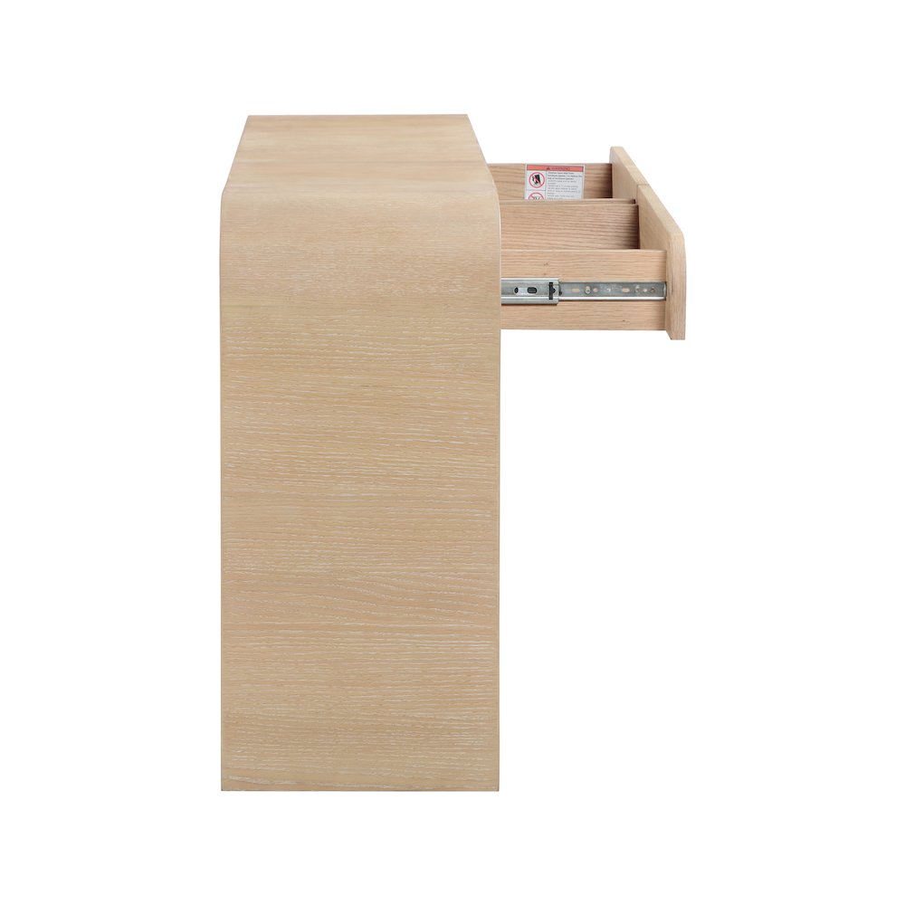 Cresthill White Oak Console Table. Picture 5