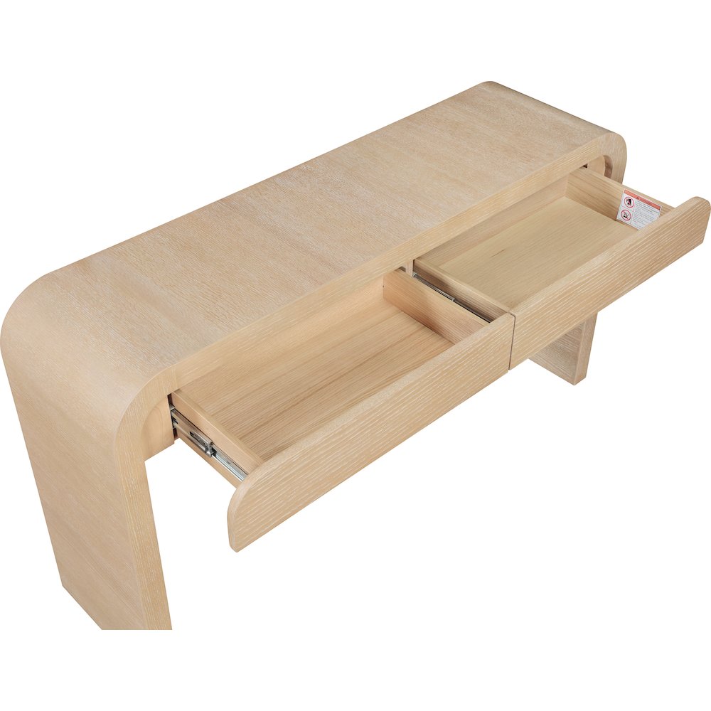 Cresthill White Oak Console Table. Picture 8