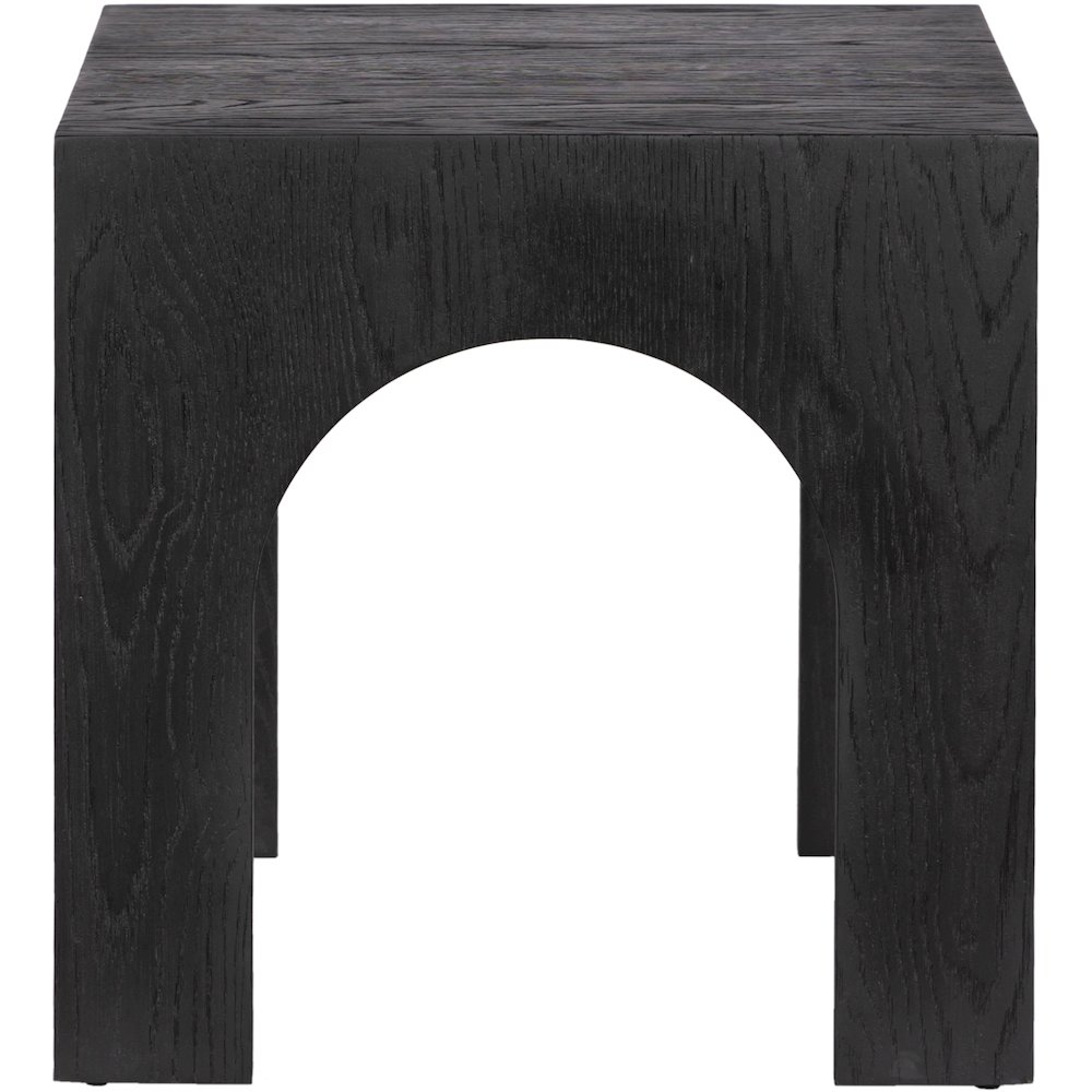 Arch Black End Table. Picture 3
