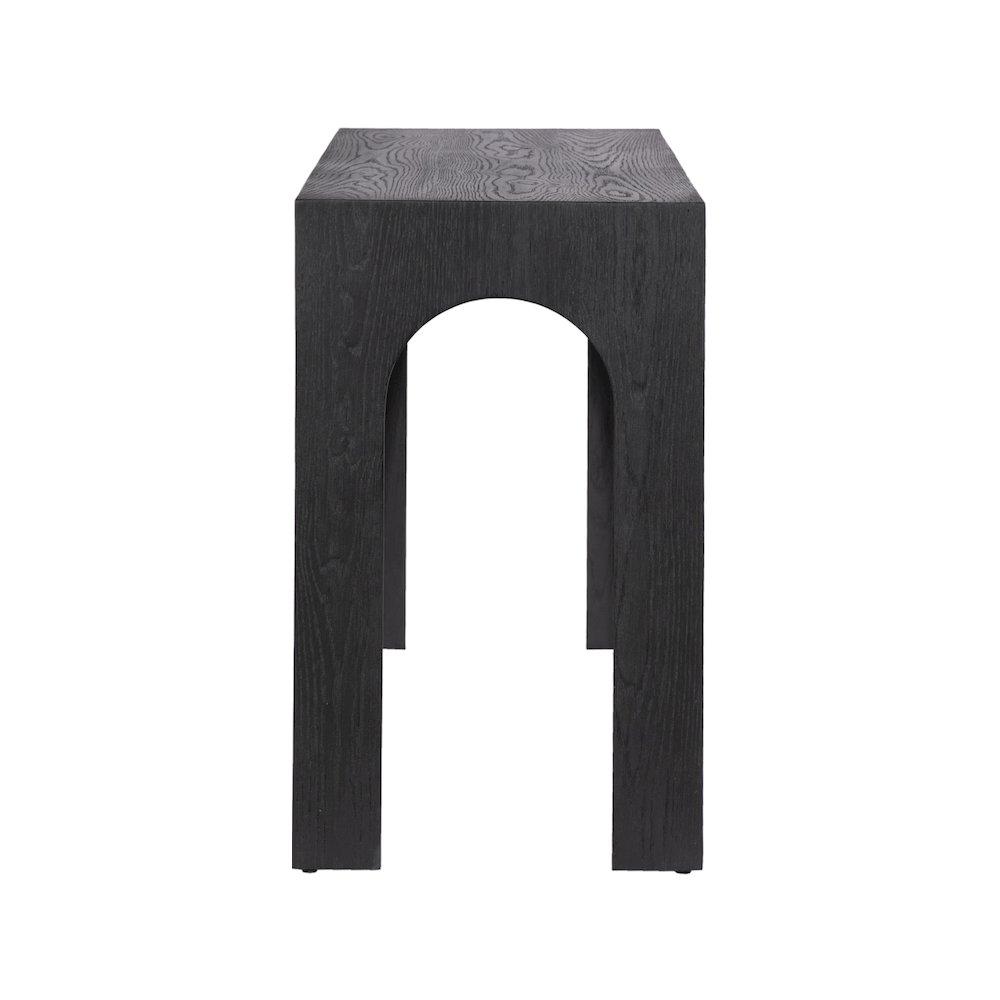 Arch Black Console Table. Picture 4