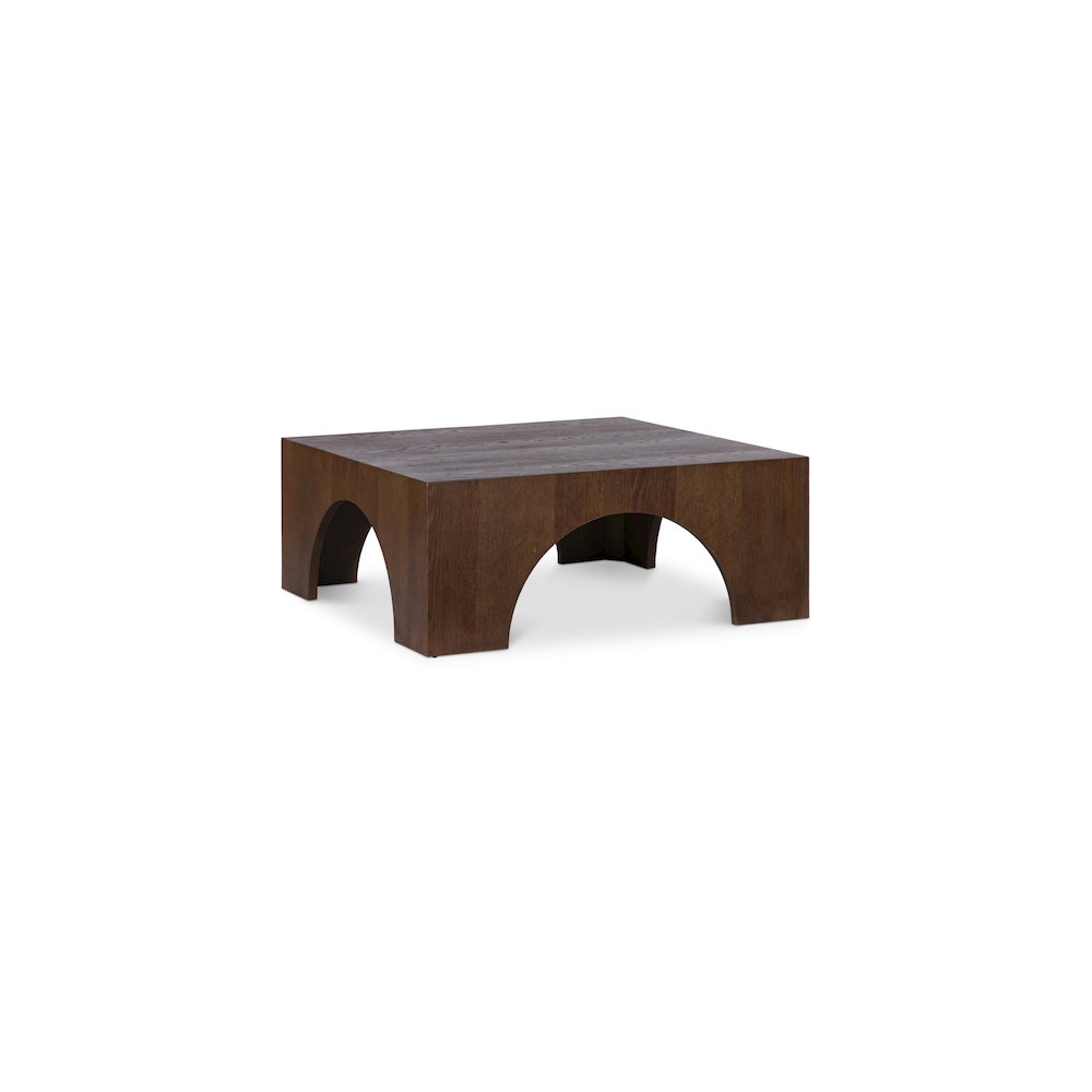 Arch Brown Coffee Table. Picture 1