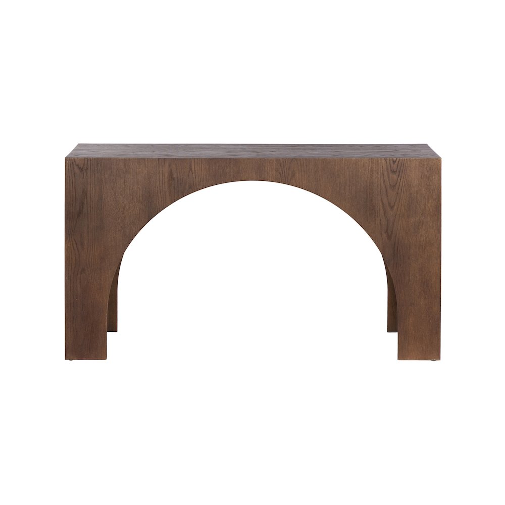 Arch Brown Console Table. Picture 3