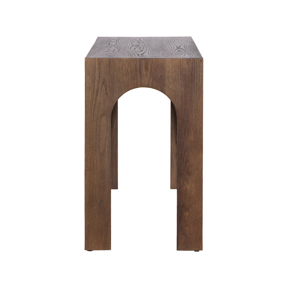 Arch Brown Console Table. Picture 4