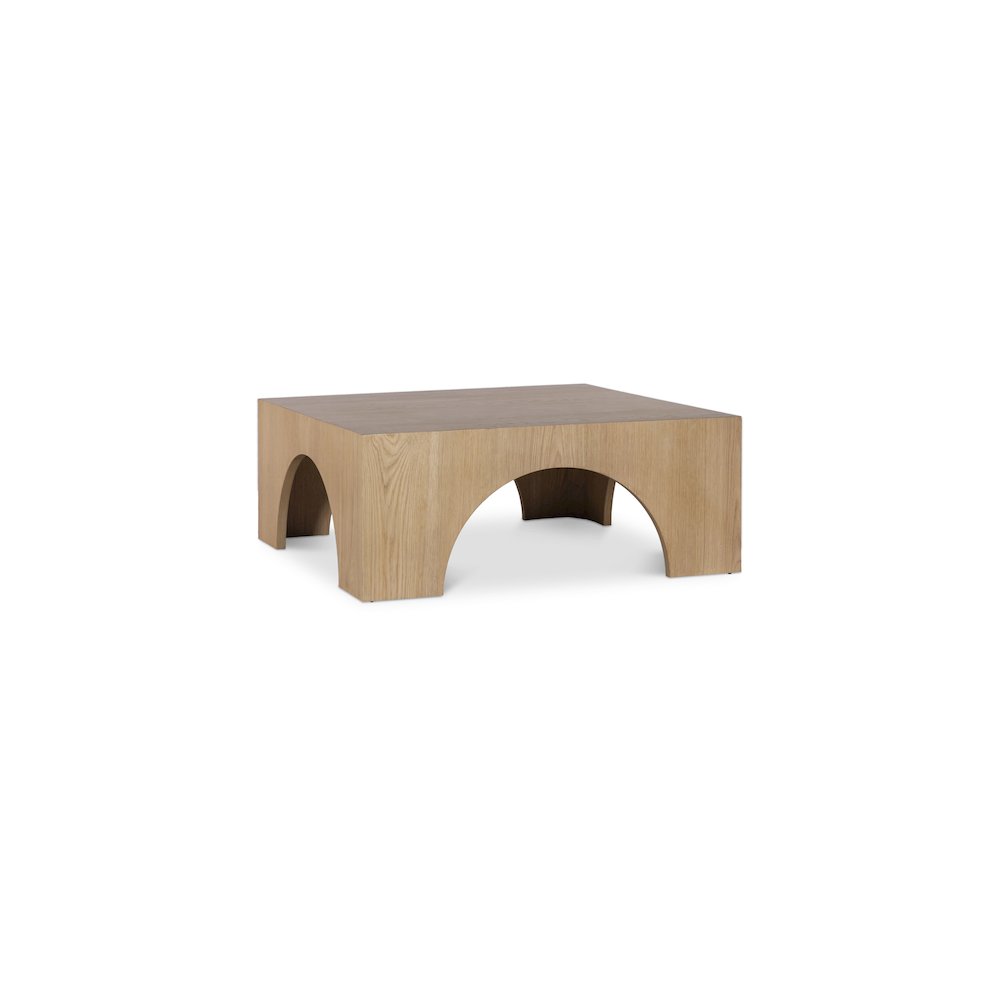 Arch Oak Coffee Table. Picture 1