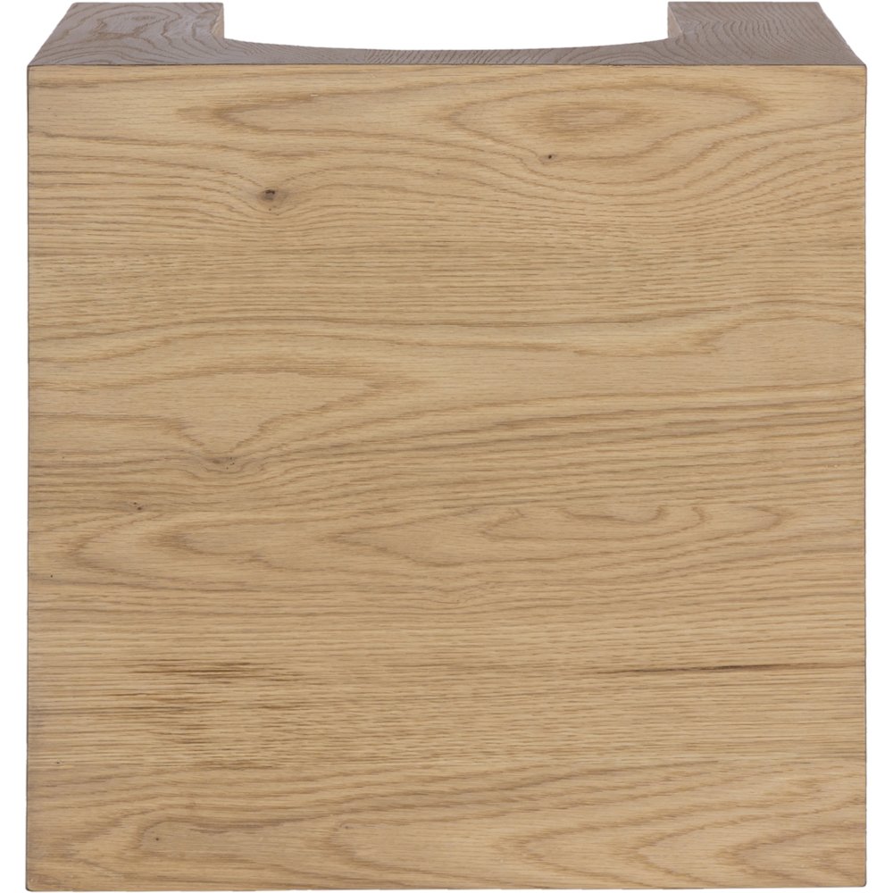 Arch Oak End Table. Picture 4
