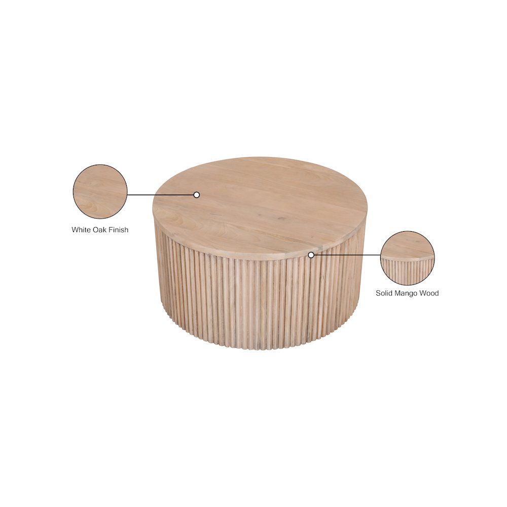 Oakhill Natural Coffee Table. Picture 10