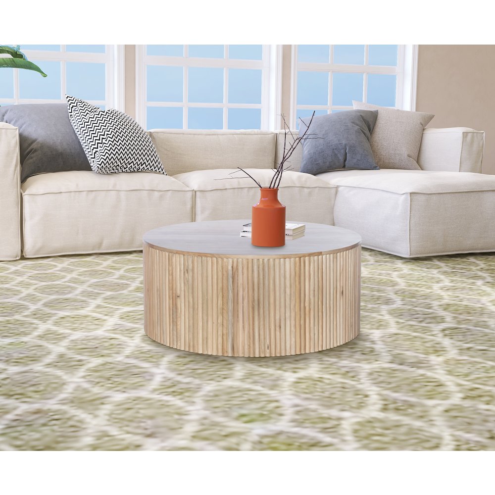 Oakhill Natural Coffee Table. Picture 2