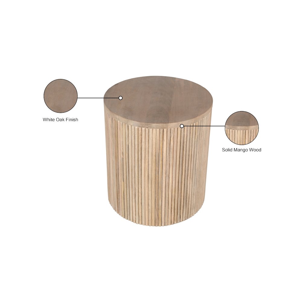 Oakhill Natural End Table. Picture 7