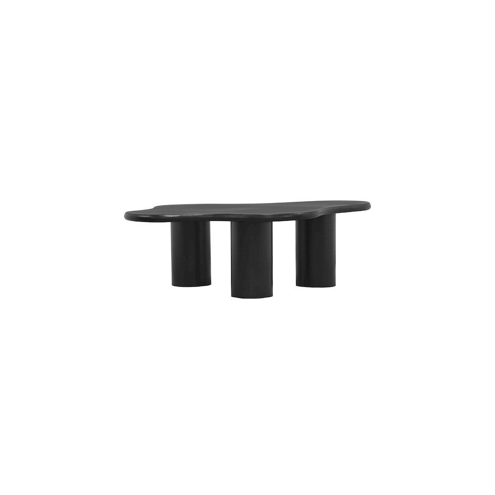 Romaine Black Coffee Table. Picture 3