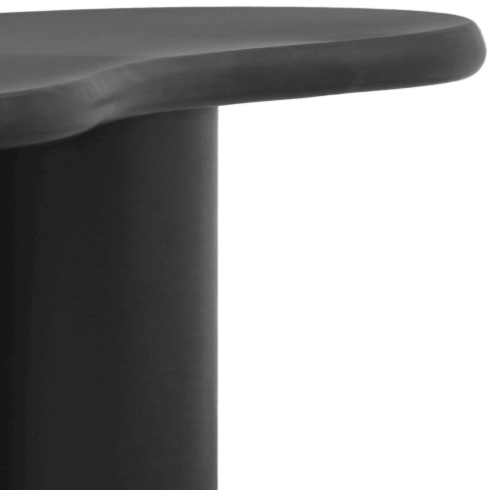 Romaine Black Coffee Table. Picture 5