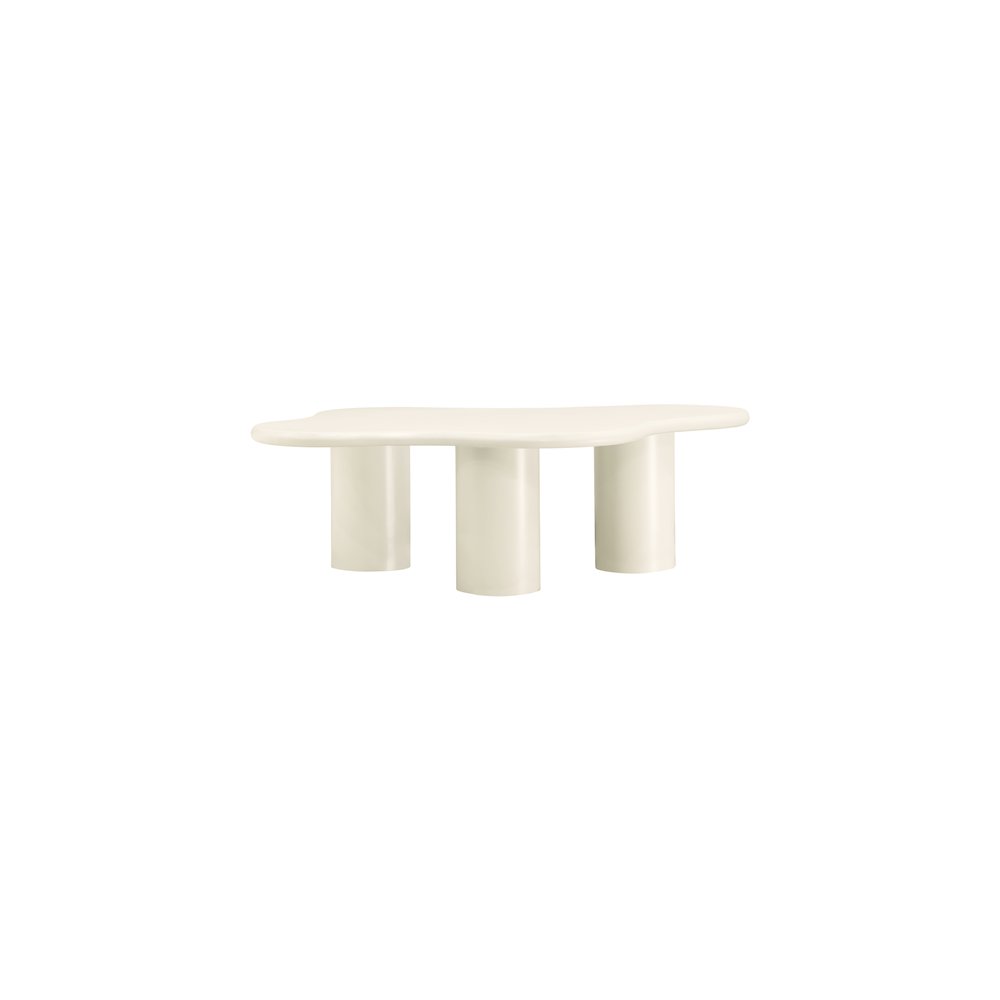 Romaine Cream Coffee Table. Picture 3