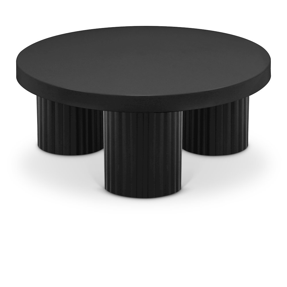 Rhodes Black Coffee Table. Picture 1