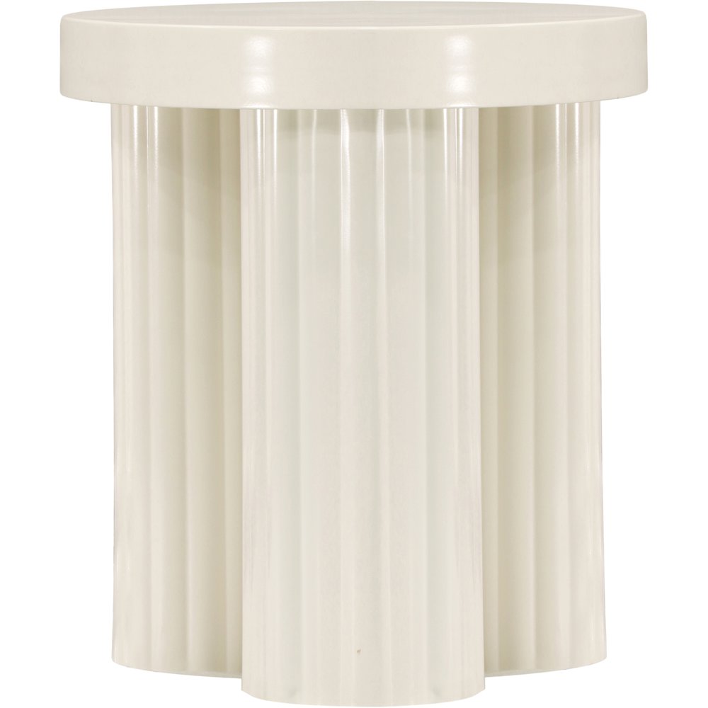 Rhodes Cream End Table. Picture 3