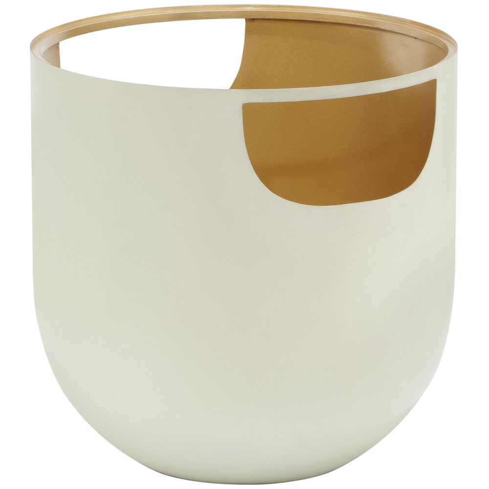 Doma Cream / Gold End Table. Picture 3