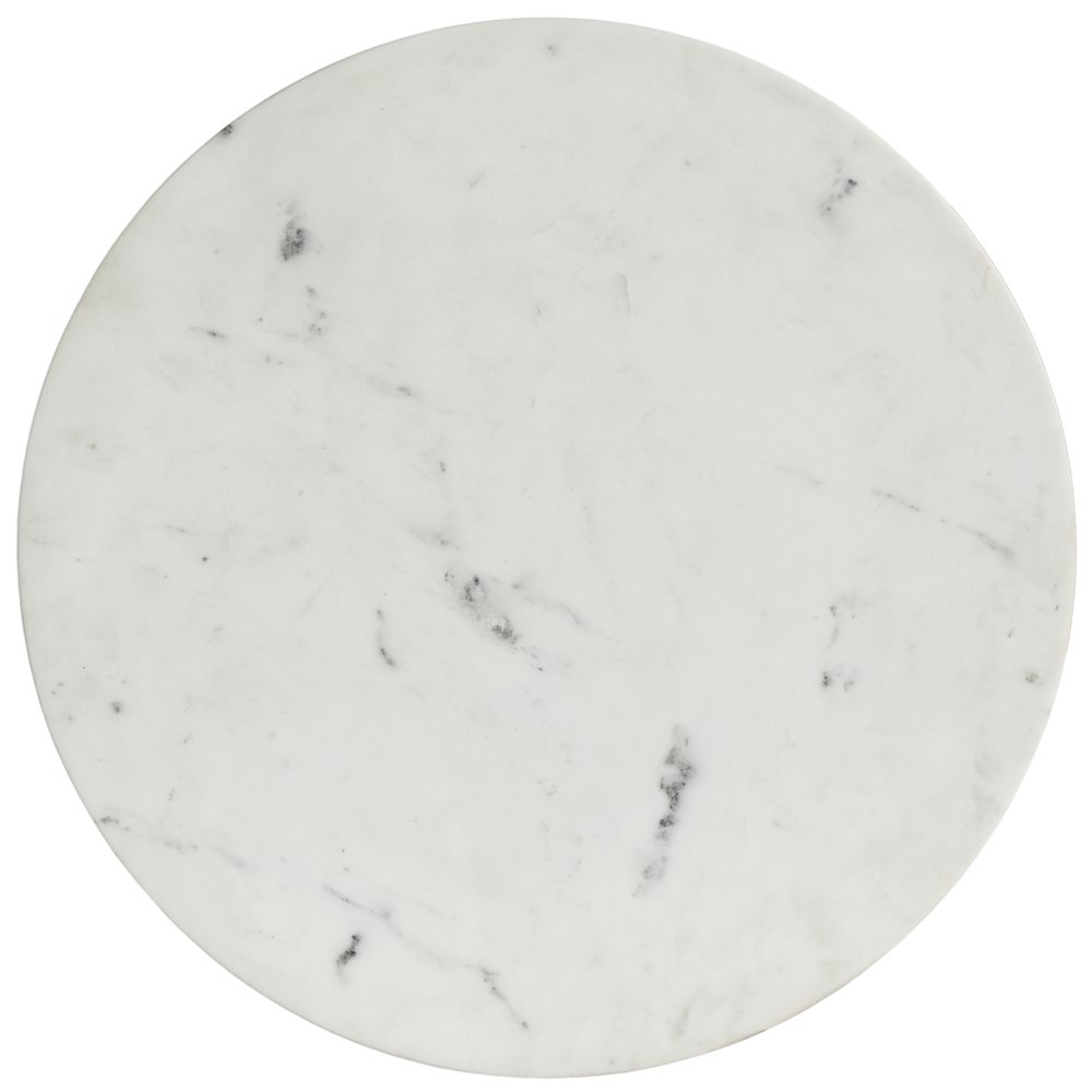 Emery White Marble Coffee Table. Picture 4