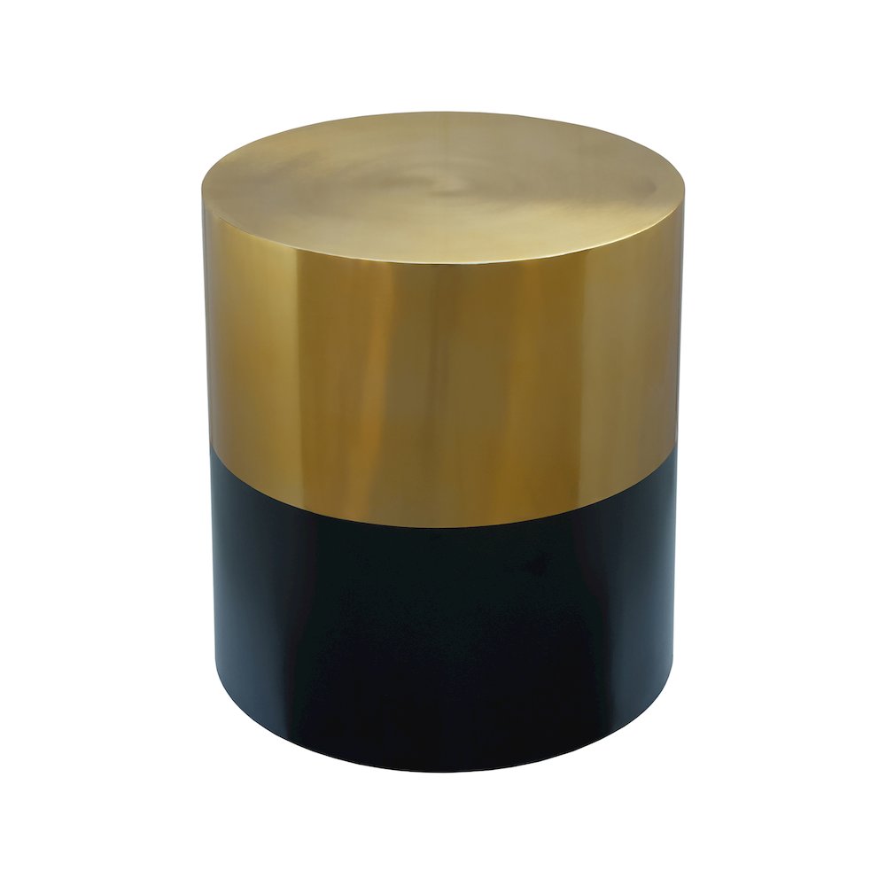 Sun Black / Gold End Table. Picture 3