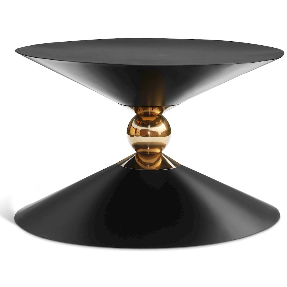 Malia Black / Gold Coffee Table. Picture 1