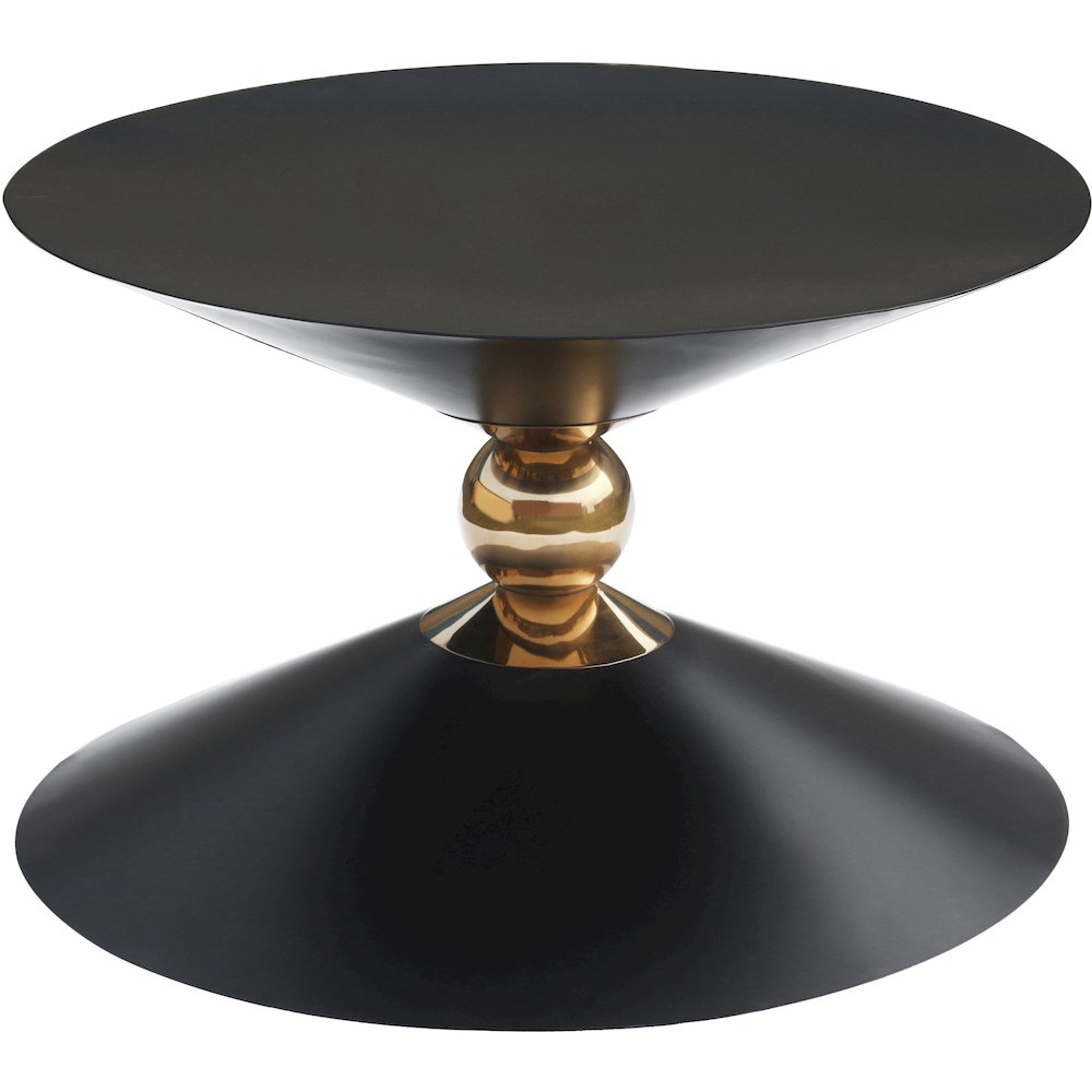 Malia Black / Gold Coffee Table. Picture 3