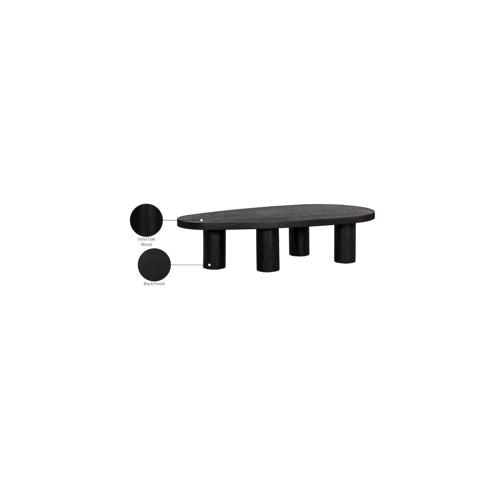 Beekman Black Coffee Table. Picture 7