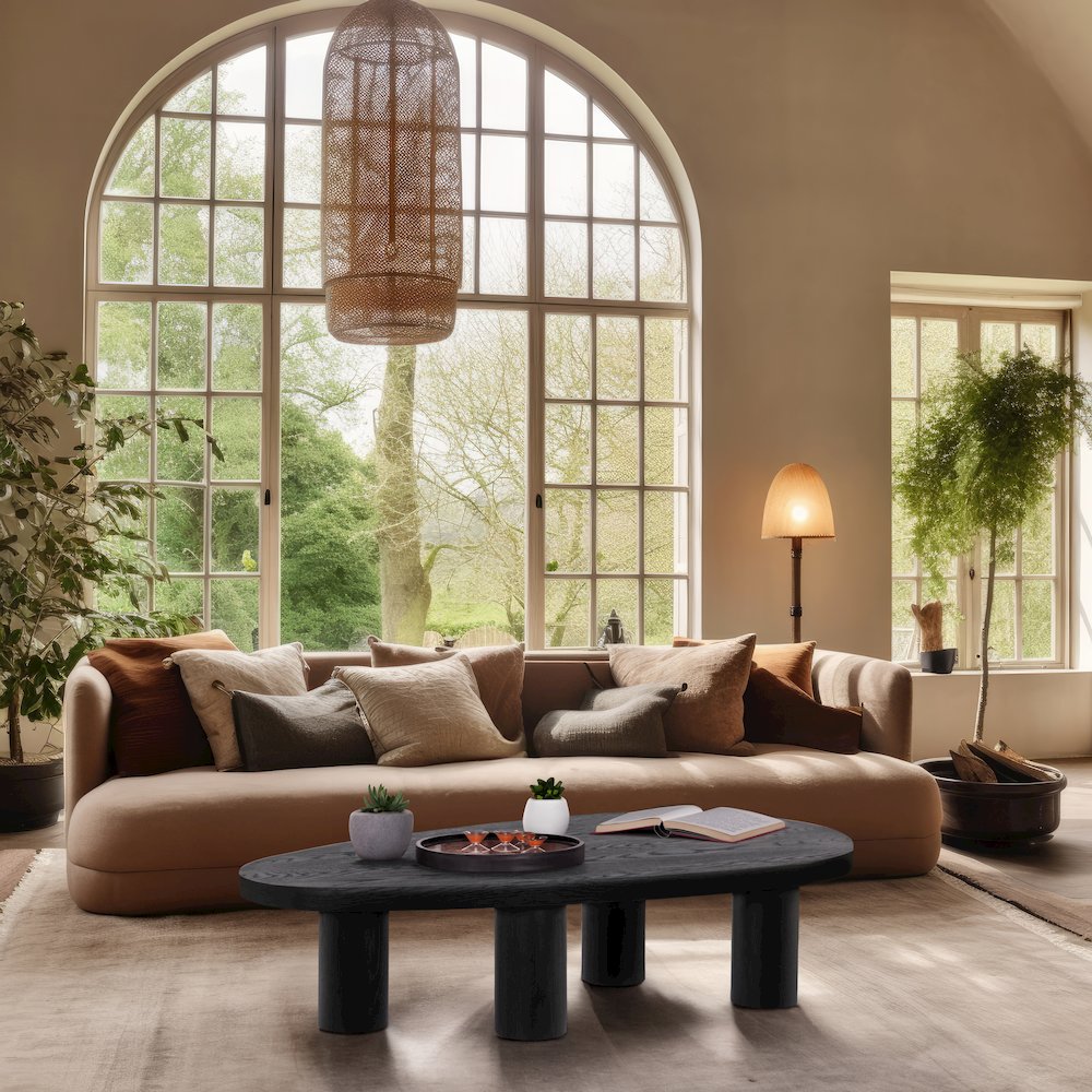 Beekman Black Coffee Table. Picture 2
