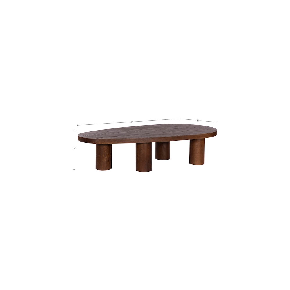 Beekman Brown Coffee Table. Picture 6
