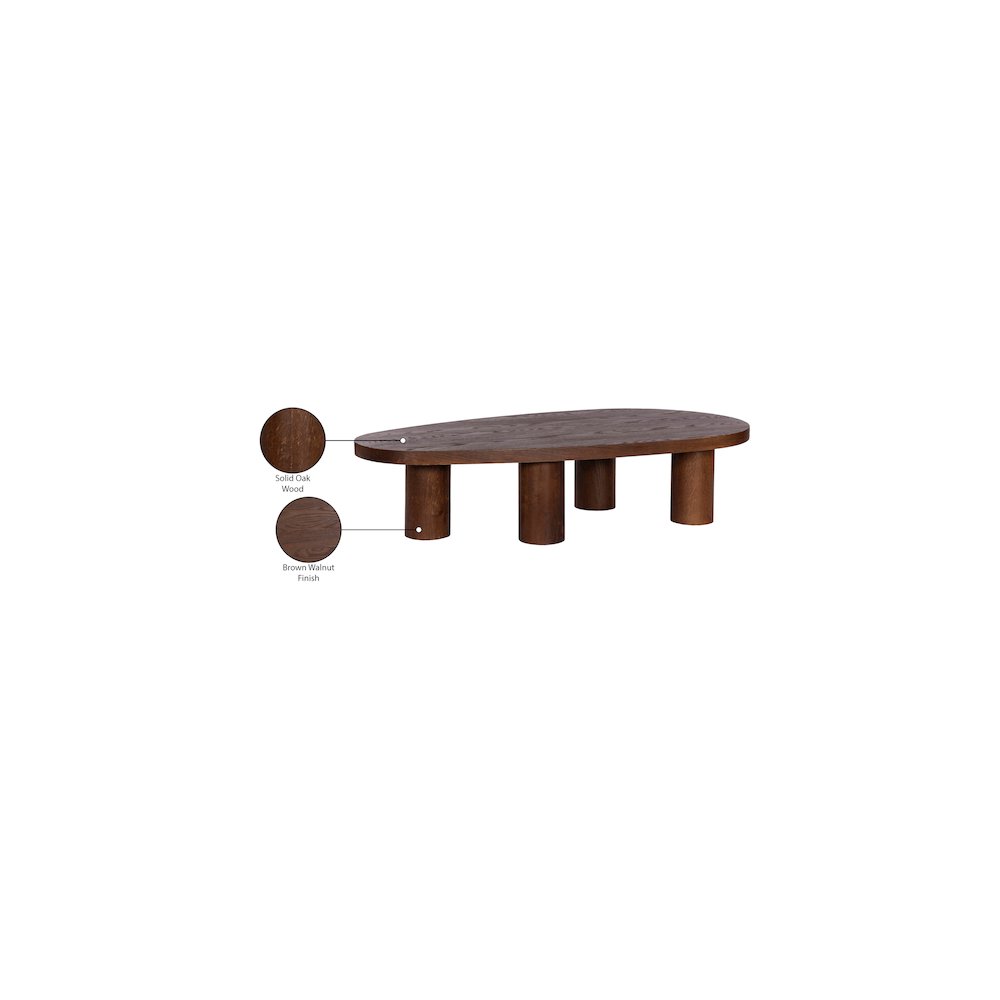 Beekman Brown Coffee Table. Picture 7