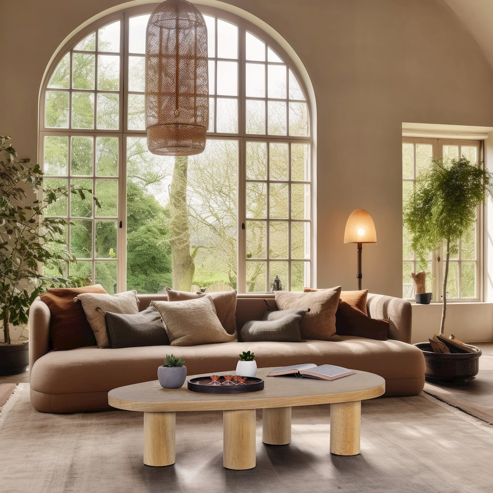 Beekman Oak Coffee Table. Picture 2