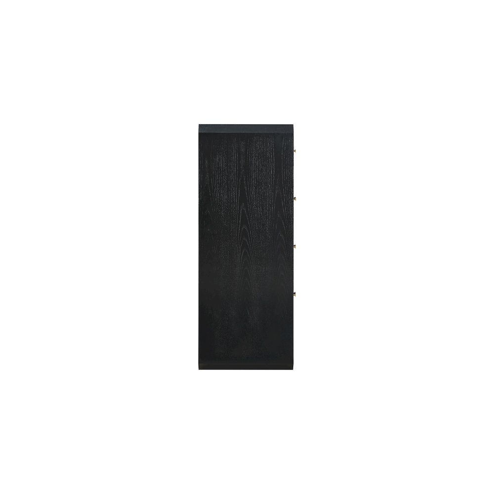 Parker Black Ash Veneer Chest. Picture 4